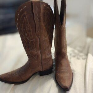 Ariat X-toe wide calf western boot